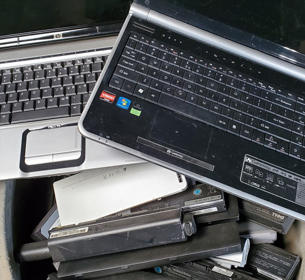 Battery recycling Austin laptops